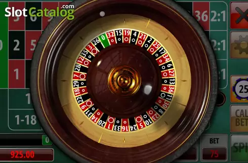 Скрин3. European Roulette (Genii) слот
