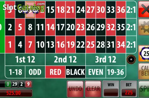 Скрин6. European Roulette (Genii) слот
