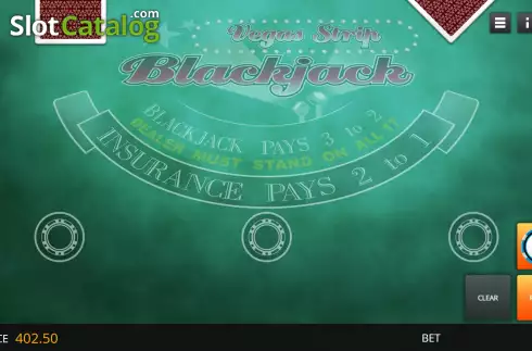 Скрин2. Vegas Strip Blackjack (Genii) слот