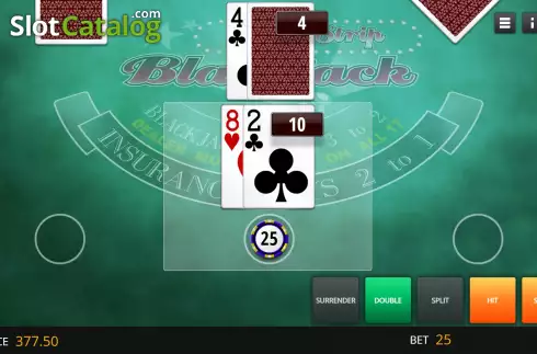 Скрин3. Vegas Strip Blackjack (Genii) слот
