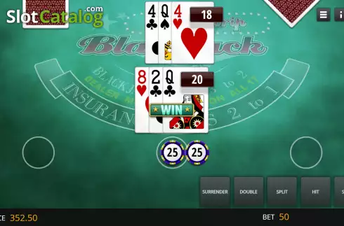 Скрин5. Vegas Strip Blackjack (Genii) слот