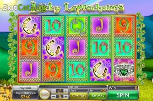 Скрин2. Lucky Leprechauns (Genii) слот