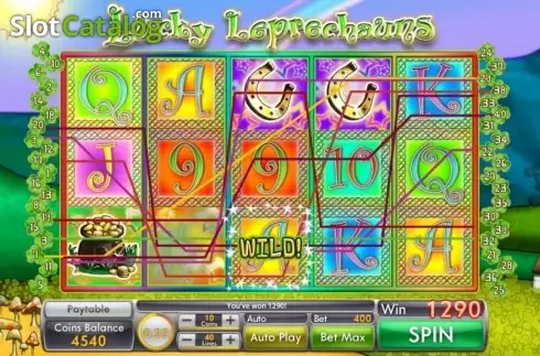 Скрин3. Lucky Leprechauns (Genii) слот