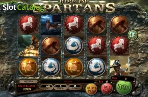 Скрин2. Rise of Spartans слот
