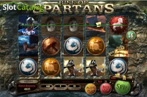Скрин3. Rise of Spartans слот