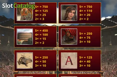 Скрин8. Age of Gladiators слот