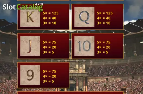 Скрин9. Age of Gladiators слот