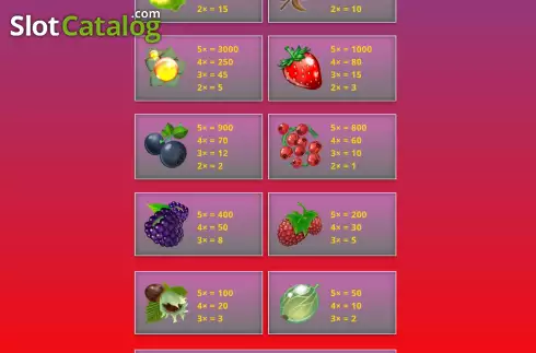 Скрин8. Wild Berry слот