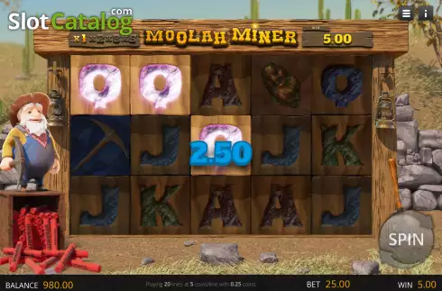 Скрин3. Moolah Miner слот