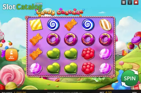 Скрин2. Candy Cascade (Genii) слот