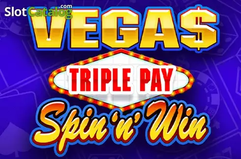 Vegas Triple Pay Spin 'n' Win (Genii) логотип Vegas Triple Pay Spin 'n' Win (Genii) логотип