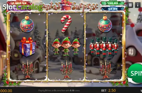 Скрин2. Santa's Surprise (Genii) слот