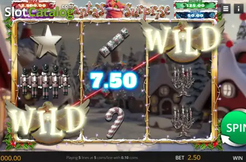 Скрин3. Santa's Surprise (Genii) слот