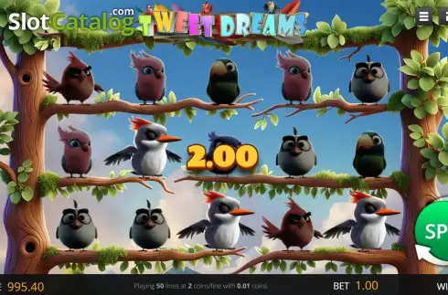 Скрин3. Tweet Dreams слот