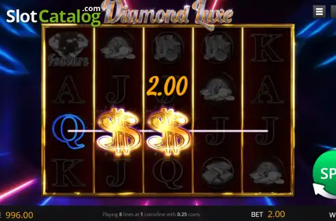 Скрин3. Diamond Luxe (Genii) слот