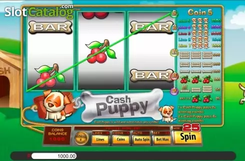 Скрин4. Cash Puppy слот