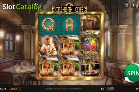 Скрин2. Cashbah Cafe слот