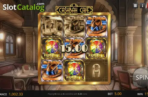 Скрин3. Cashbah Cafe слот