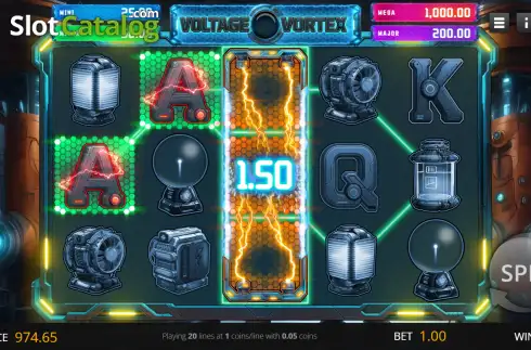 Скрин3. Voltage Vortex слот