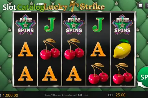 Скрин2. Lucky 7's Strike слот