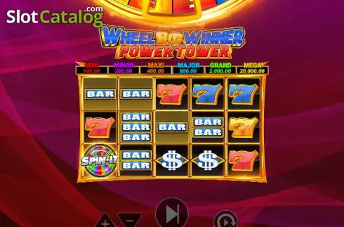 Скрин3. Wheel Big Winner Power Tower слот