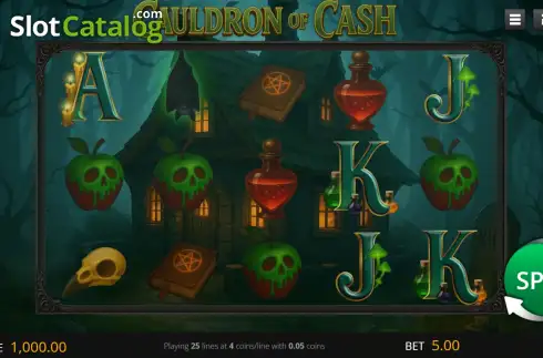Скрин2. Cauldron of Cash слот