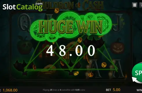Скрин3. Cauldron of Cash слот