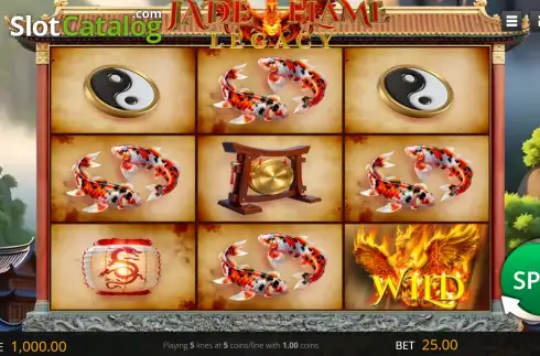 Скрин2. Jade Flame Legacy слот