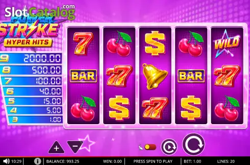 Скрин2. Power Strike Hyper Hits слот