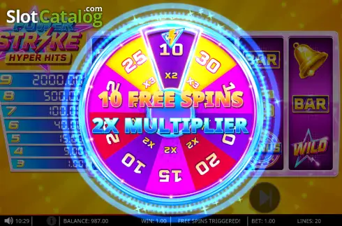 Скрин3. Power Strike Hyper Hits слот