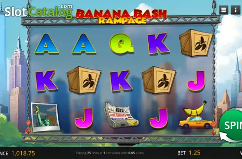 Скрин2. Banana Bash Rampage слот