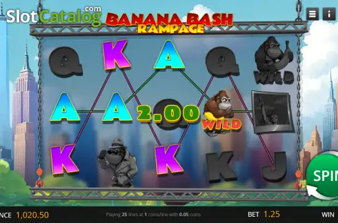 Скрин3. Banana Bash Rampage слот