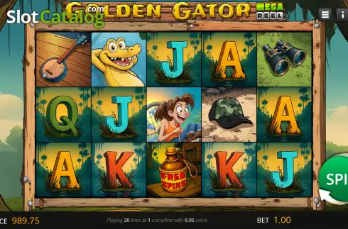 Скрин2. Golden Gator слот