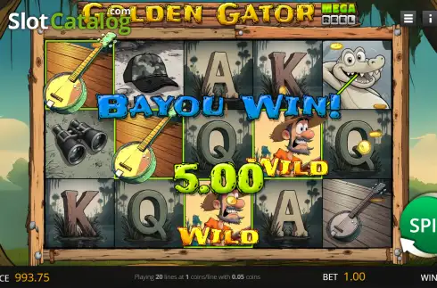 Скрин3. Golden Gator слот