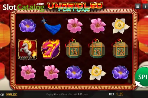 Скрин2. Unbridled Fortune слот