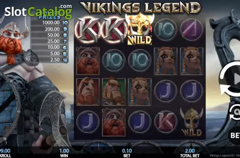 Скрин3. Vikings Legend слот