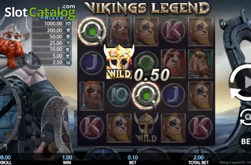 Скрин4. Vikings Legend слот