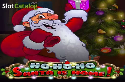 Ho Ho Ho Santa is Home логотип Ho Ho Ho Santa is Home логотип