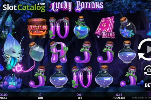 Скрин2. Lucky Potions слот