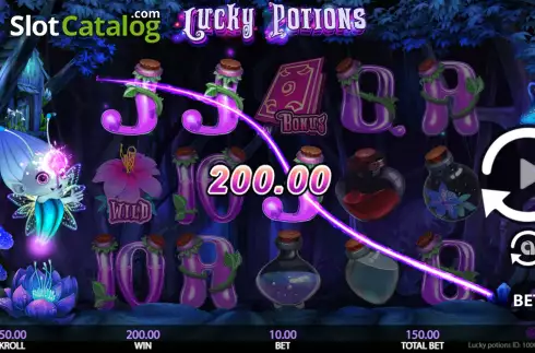 Скрин3. Lucky Potions слот