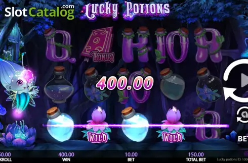 Скрин4. Lucky Potions слот