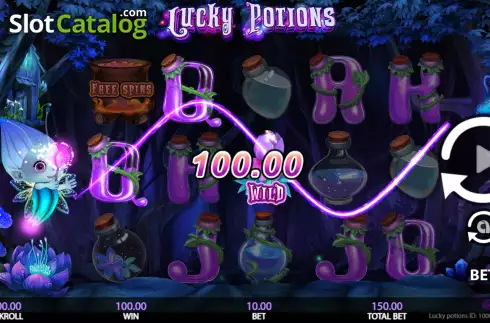 Скрин5. Lucky Potions слот