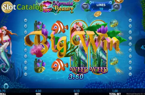 Скрин4. Mermaid Beauty (Getta Gaming) слот