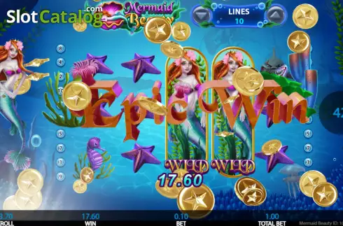 Скрин5. Mermaid Beauty (Getta Gaming) слот