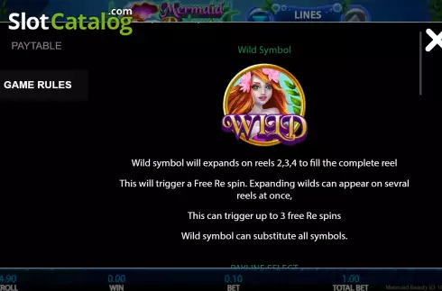 Скрин9. Mermaid Beauty (Getta Gaming) слот