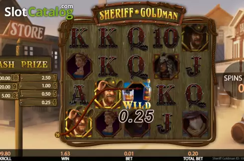 Скрин4. Sheriff Goldman слот