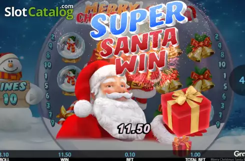 Скрин4. Merry Christmas Santa слот