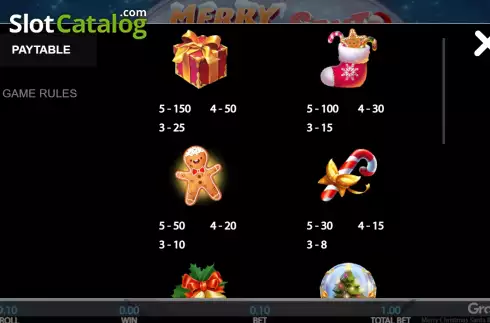 Скрин5. Merry Christmas Santa слот