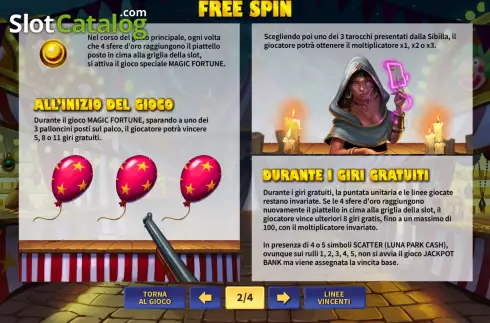 Скрин8. Lunapark Cash слот