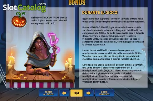 Скрин9. Halloween Circus слот